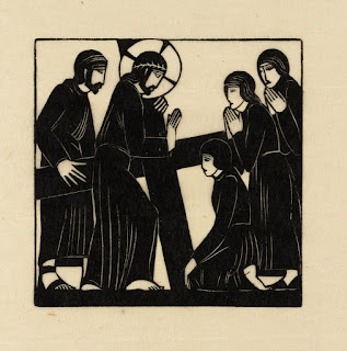  Eric Gill, Jesus Speaks with the Women of Jerusalem, 1917, photo (C) Tate