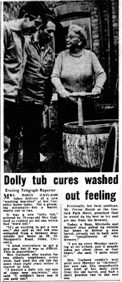 Dolly Tub. Coventry Evening Telegraph 22Feb1968
