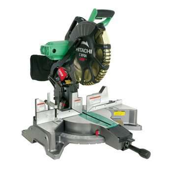 Hitachi C12FDH 15 Amp 12-Inch Dual Bevel Miter Saw with Laser