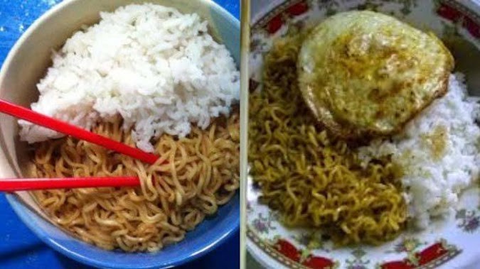 Mulai Sekarang Hentikan Makan Nasi Bersama Mie Instan, Akibatnya Sangat Berbahaya