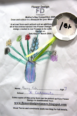 Mother's Day Winners, Flower Design Drawing & Colouring Competition