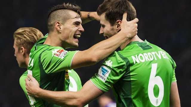 Xhaka Nordtveit Gladbach Bundesliga