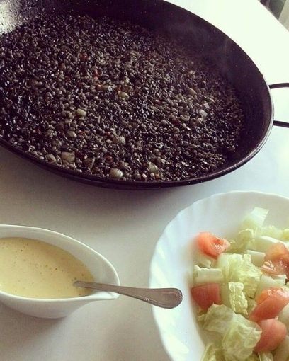 RECETA FACIL ARROZ NEGRO