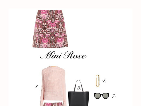 Seventies florals: This skirt ticks all the boxes for fall