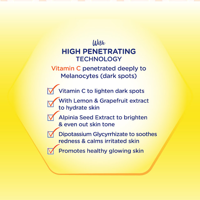 Melano CC Vitamin C Brightening Milk Moisturizer, Formulasi Baharu Mencerahkan Bekas Jerawat Dan Bintik Hitam