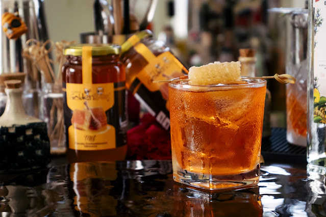 Mel utilizado em Negroni