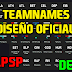 Teamnames Oficiales del Blog. PSD (2024)