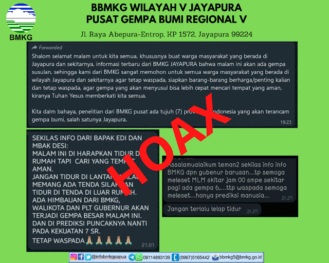 Yustus Rumakiek Ajak Masyarakat Jayapura Jangan Termakan Hoax