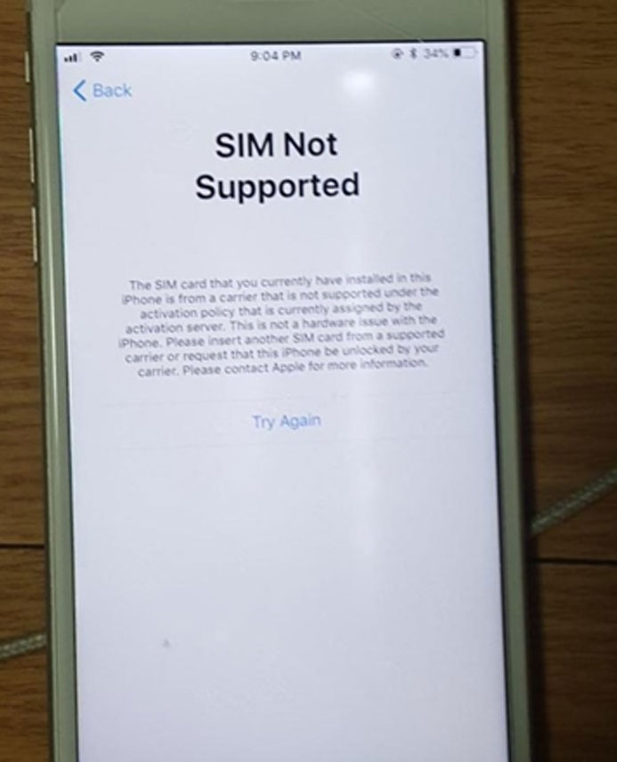 How do I fix what if my phone shows "SIM Not Valid" or request to enter "SIM Network Unlock PIN ...