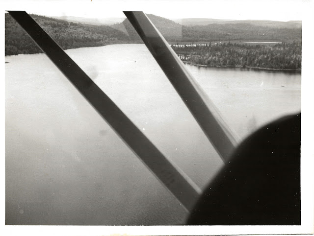 Folsom's Flying Service over Allagash Lake, June 1946