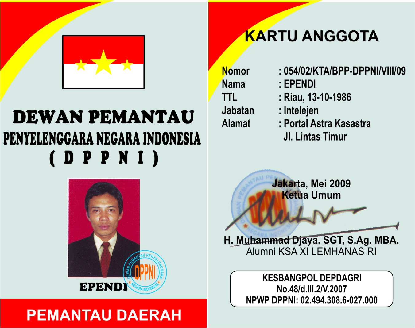 PERCETAKAN & DESAIN GRAFIS: ID Card, Kartu Pengenal dan 