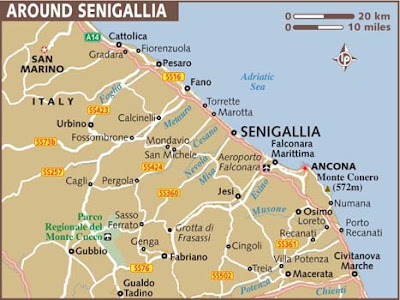 Mappa Regione Senigallia