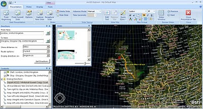 ArcGIS Explorer Presentation Slide