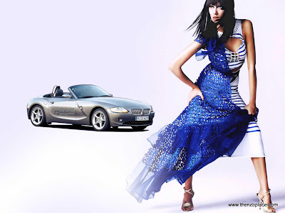 Supercars girl 2011 wallpaper