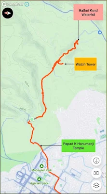 Trek Route Map