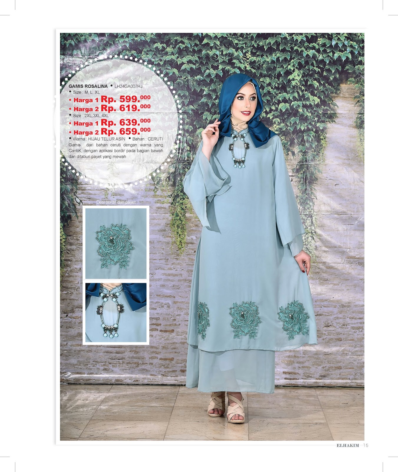 25 Trend Terbaru Baju  Biru Telor Asin  Cocok Dengan Jilbab 