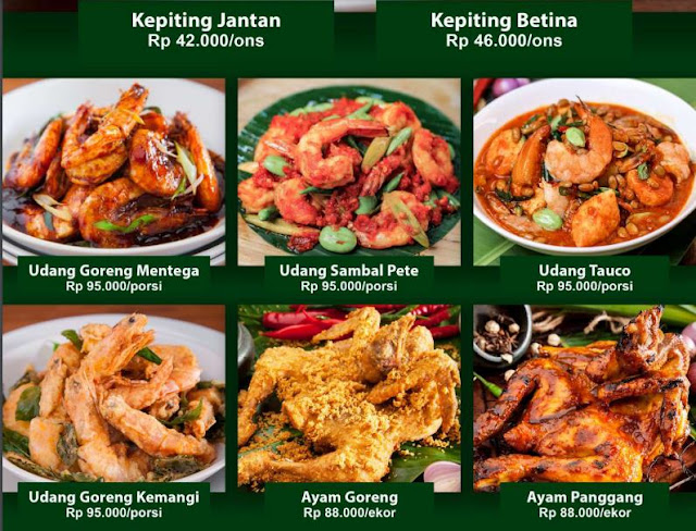 Harga dan Menu Makanan Restoran Kembang