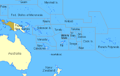 Asal-Usul Nama-Nama Negara di Oseania