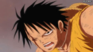 ワンピースアニメ 頂上戦争編 474話 ルフィ Monkey D. Luffy | ONE PIECE Episode 474