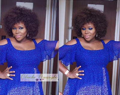 Omawumi makes first public appearance since the birth of her child