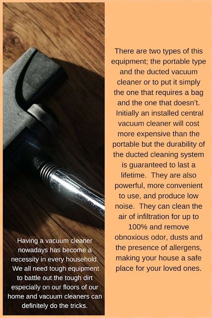 Portable Ducted Vacuum Cleaner