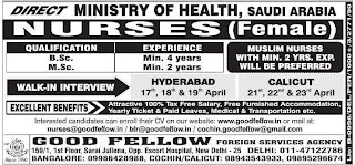 Nurses For Direct Ministry Of Health