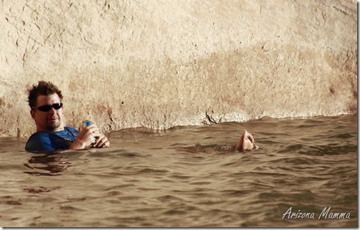 Jason in lake
