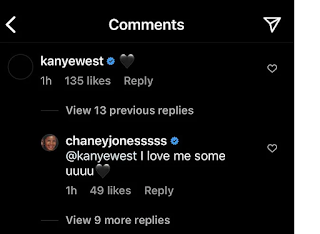 Chaney Jones Says 'Love Me Some U' To Kanye West After He Reacts Heart On Her Photos