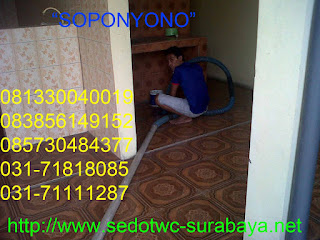 SEDOT WC BENOWO SURABAYA BARAT TLP 081217744287