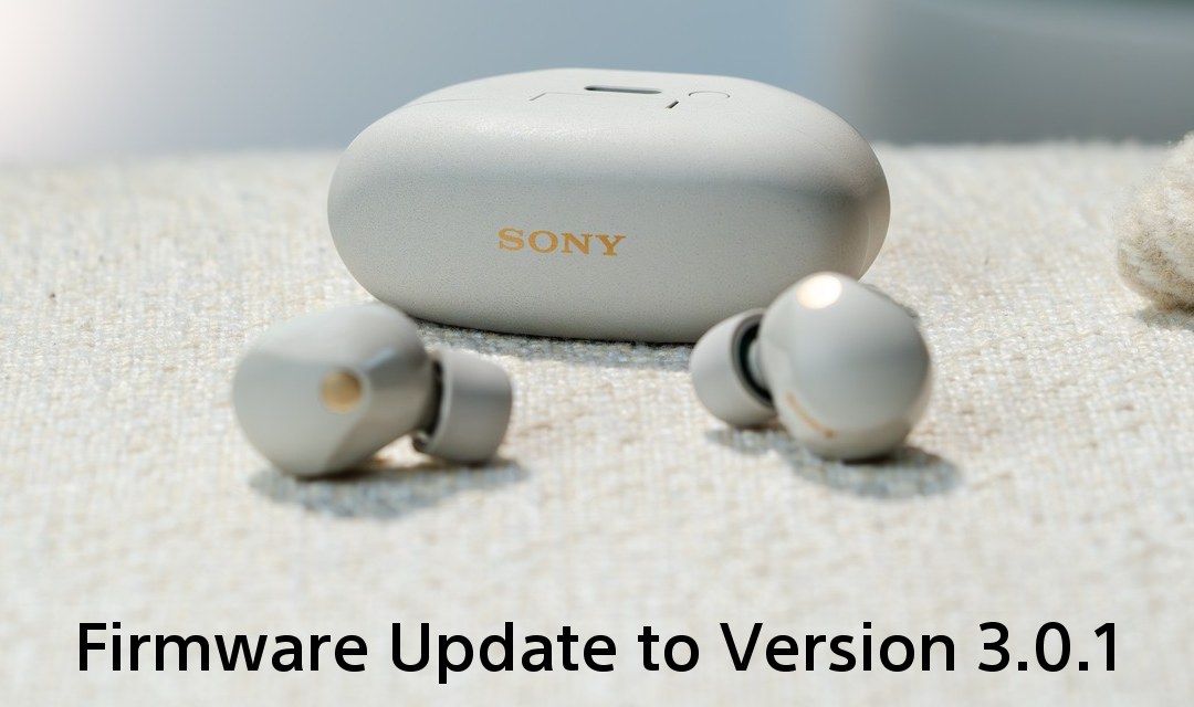 Sony WF-1000XM5 Firmware Update, version 3.0.1