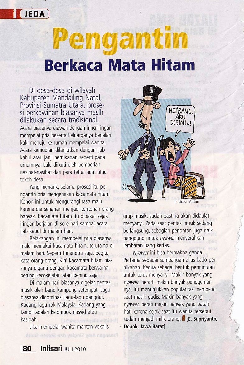 Walk Away Pengantinnya Pakai Kacamata Hitam 