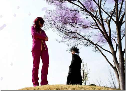 yu yu hakusho cosplay - kurama and hiei