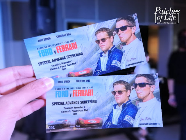 Ford v Ferrari Special Advance Screening at Power Plant Mall 