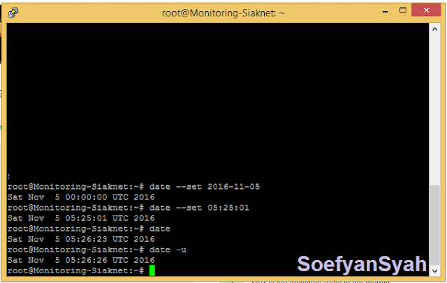 Setting Jam Linux Server Dengan CLI