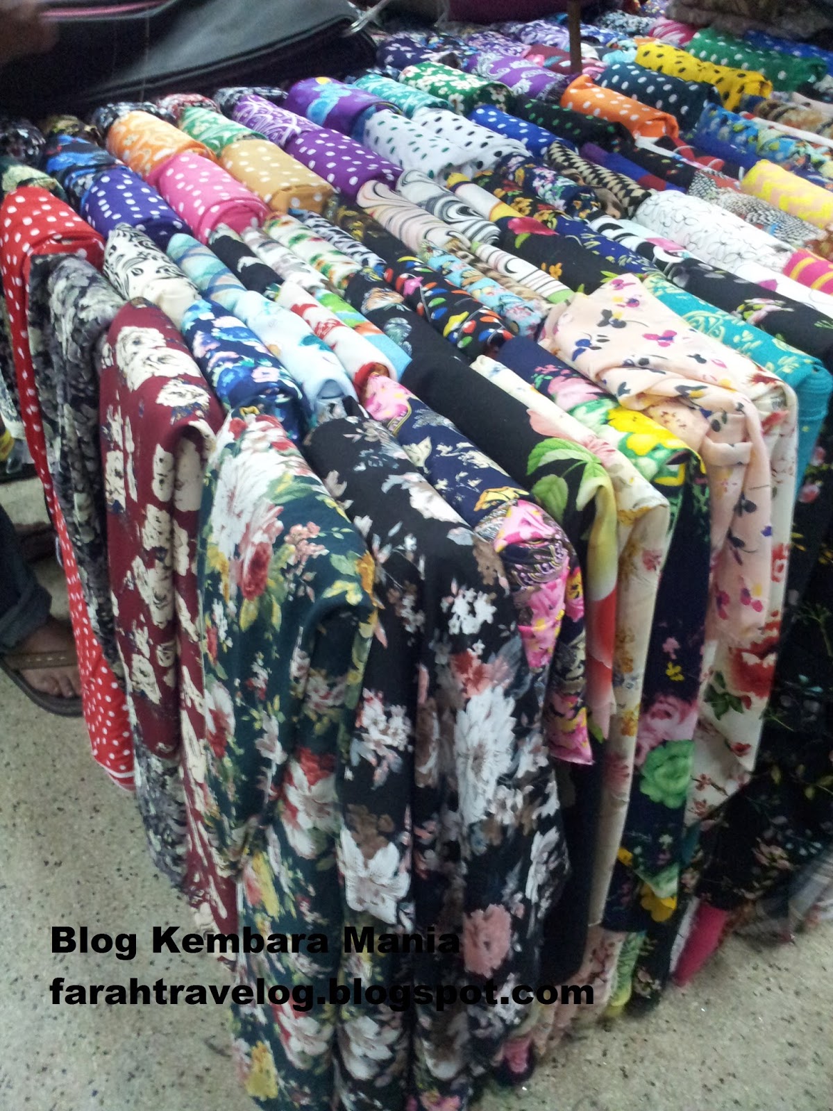 Blog Kembara Mania Shopping Kain  Cotton dan Shopping 