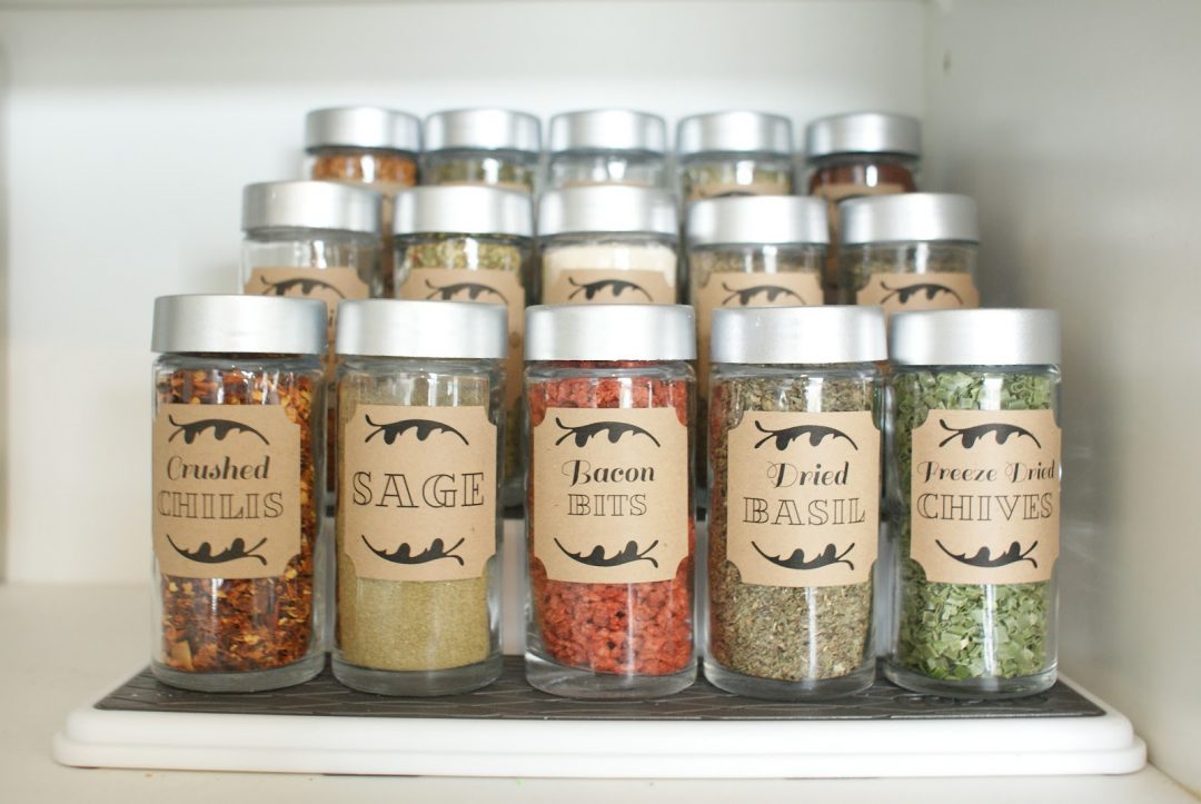 decorated containers for kitchen diy