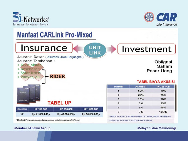 Tabungan proteksi Unit Link 9