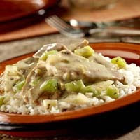 Creamy Pork Saute