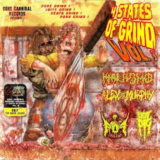 Split - Marasmo & Alex Murphy & Rebirth of Pain & Brutal Pig - 4 States of grind vol 3 (2016)