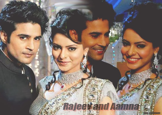 Rajeev khandelwal & Aamna Sharif Couple HD Wallpapers Free Download