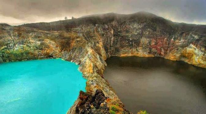 Kawah Gunung Paling Eksotik Di Indonesia