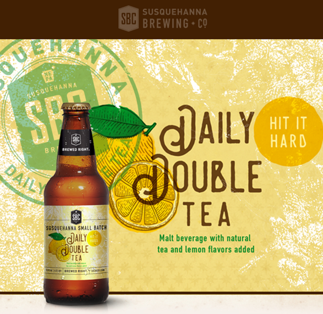 Susquehanna Brewing Releasing Daily Double Tea