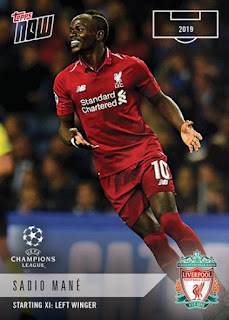 Topps NOW UEFA Champions League 2018-2019 Liverpool FC Set