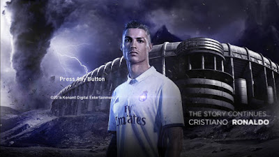 PES 2017 Cristiano Ronaldo (Real Madrid) StartingScreen by Leo05