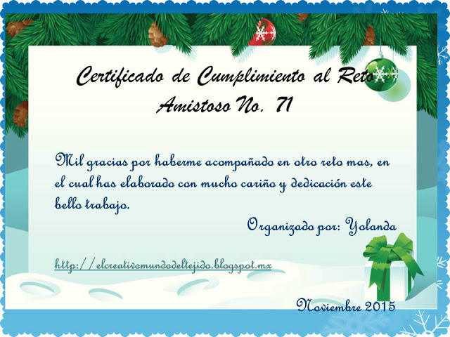Reto amistoso N°71