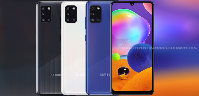Samsung Galaxy A31, Galaxy A31, Samsung A31, Mobile, Phone, Price in Nigeria, Specifications, Specification, Specs, Features, Colours, Colors, Prism crush black, Prism crush white, Prism crush blue