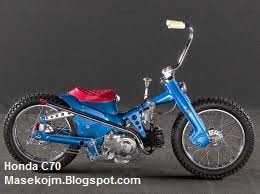 Kumpulan Modifikasi Honda C70 Motor Minti Keren dan Unik