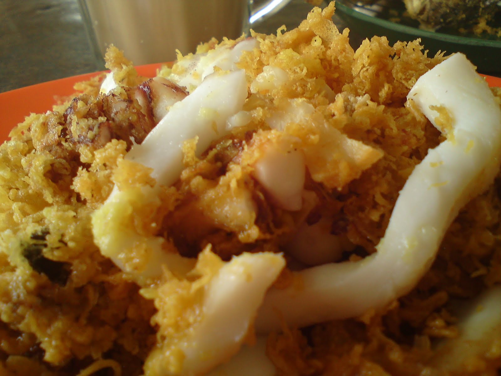 I love to Eat: Food In Terengganu: Sotong goreng tepung 