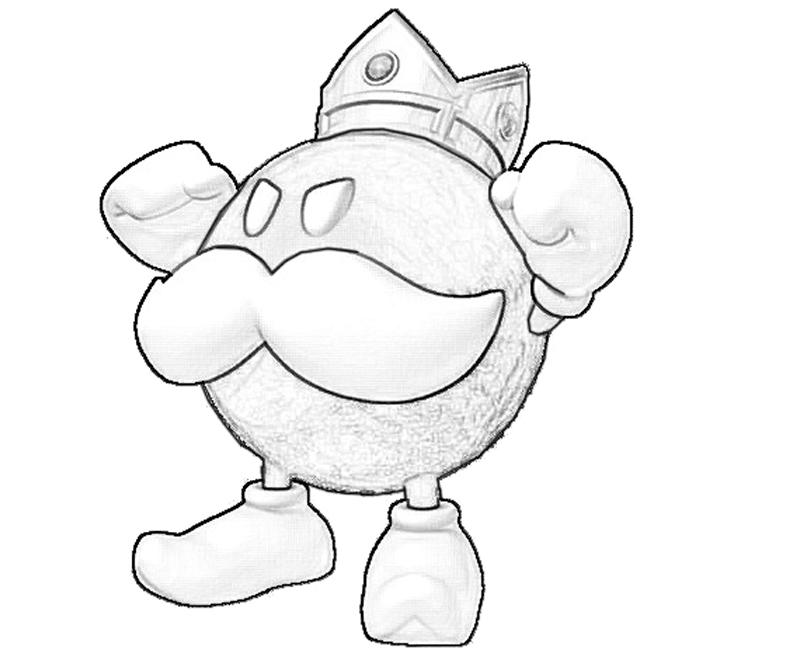 Download Mario King Bomb Coloring Pages Coloring Pages