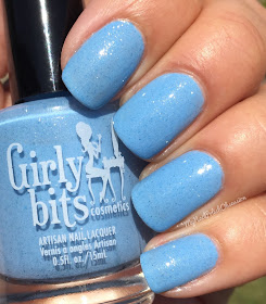 Girly BIts Cosmetics Sweet Nothings Collection, Spring 2016; Bleu de tes Yeux